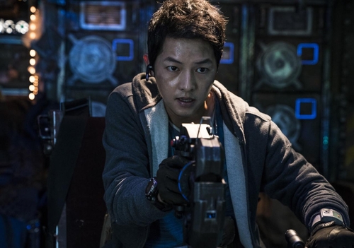 Song Joong-ki dans «Space Sweepers». (Photo fournie par Netflix. Archivage et revente interdits)