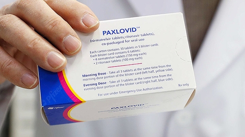 Le médicament antiviral contre le Covid-19 de Pfizer Inc., Paxlovid. (Photo d'archives Yonhap) 