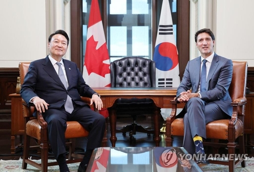 Yoon salue le 60e anniversaire des relations entre la Corée et le Canada