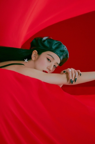 Jisoo de Blackpink. (Photo fournie par YG Entertainment. Revente et archivage interdits) 