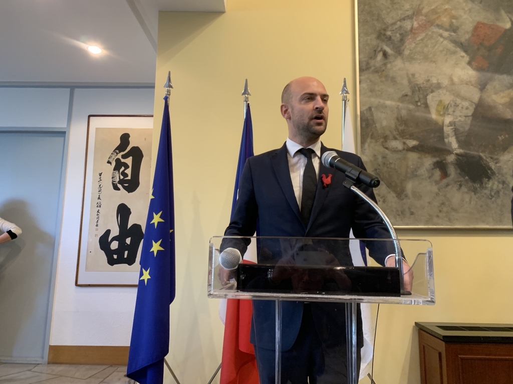 (Interview Yonhap) Le ministre français du Numérique Jean-Noël Barrot à Séoul avec les start-up françaises
