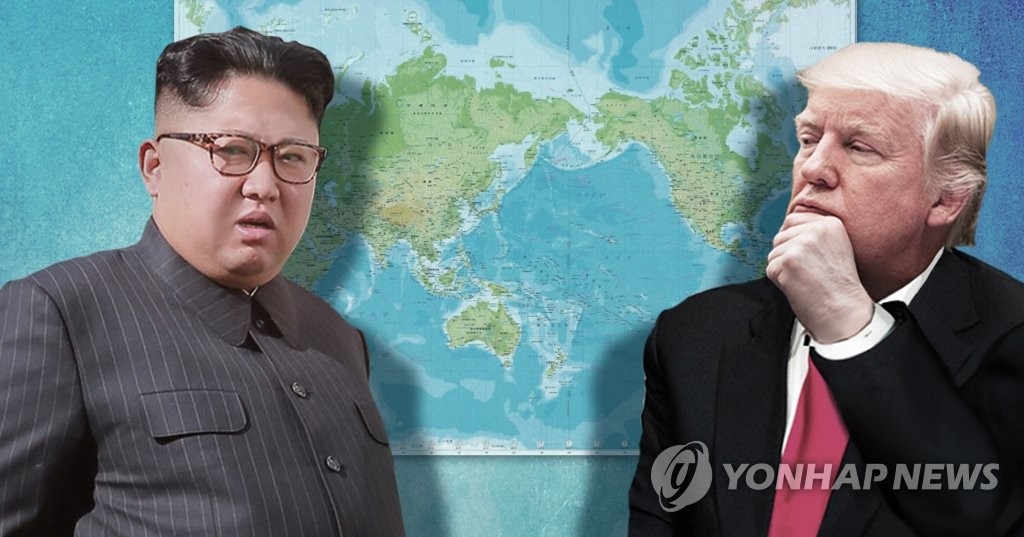 北朝鮮の金委員長とトランプ米大統領（コラージュ）＝（聯合ニュース）