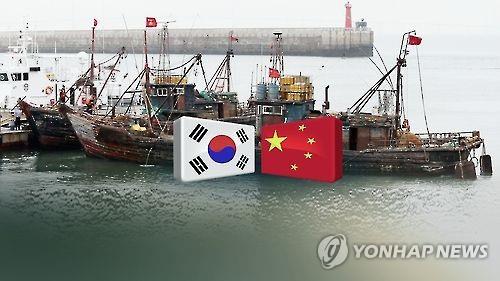 韓国と中国は釜山で開かれた「第１８回韓中漁業共同委員会」で２０１９年度の漁業交渉を妥結した（コラージュ）＝（聯合ニュース）