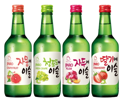 韓国・ハイト真露の焼酎チャミスル　フルーツ風味が人気で輸出急増