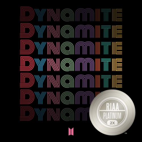 「Ｄｙｎａｍｉｔｅ」が全米レコード協会からダブル・プラチナに認定された（同協会提供）=（聯合ニュース）≪転載・転用禁止≫