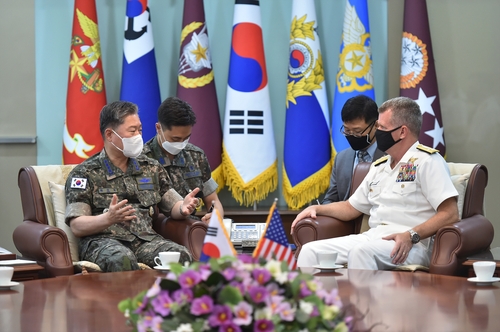 韓国軍制服組トップ　米太平洋艦隊司令官とソウルで会談