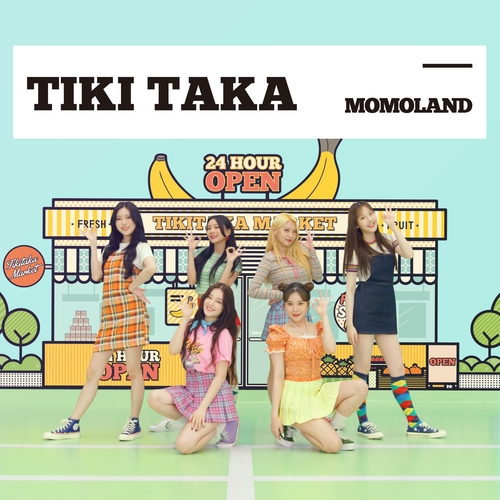 ＭＯＭＯＬＡＮＤが歌うアニメ「ポンポンポロロ」の主題歌「ＴＩＫＩ　ＴＡＫＡ」（ＭＬＤエンターテインメント提供）＝（聯合ニュース）≪転載・転用禁止≫