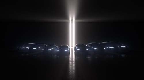 ジェネシスが２０３０年までに完成させる８モデルのＦＣＶ・ＥＶのラインアップ（ジェネシス提供）＝（聯合ニュース）≪転載・転用禁止≫