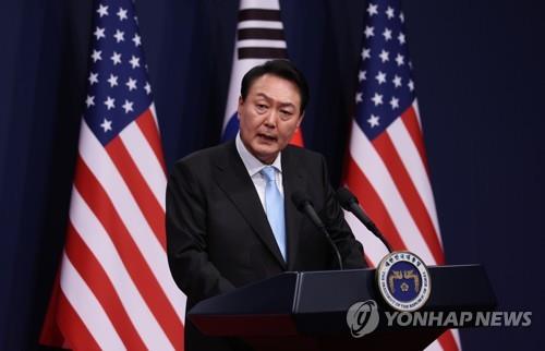 尹大統領　米主導ＩＰＥＦで「韓国も責任果たす」