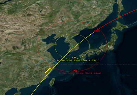 米衛星が朝鮮半島近くに落下する可能性　屋外の活動に注意＝韓国政府