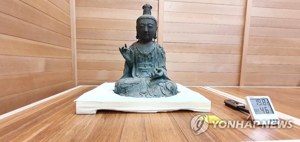 対馬の盗難仏像　日本の寺の所有権認める＝韓国最高裁 | 聯合ニュース