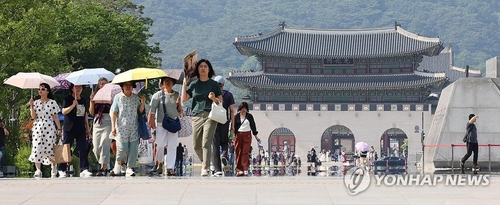 韓国各地で６月の最高気温を更新　慶尚北道では３９度