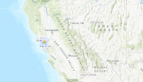 미국 샌프란시스코 베이 지역 지진