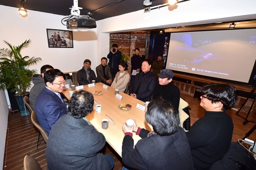 "인천을 영상문화도시로"…박남춘 시장·영화인 한자리에