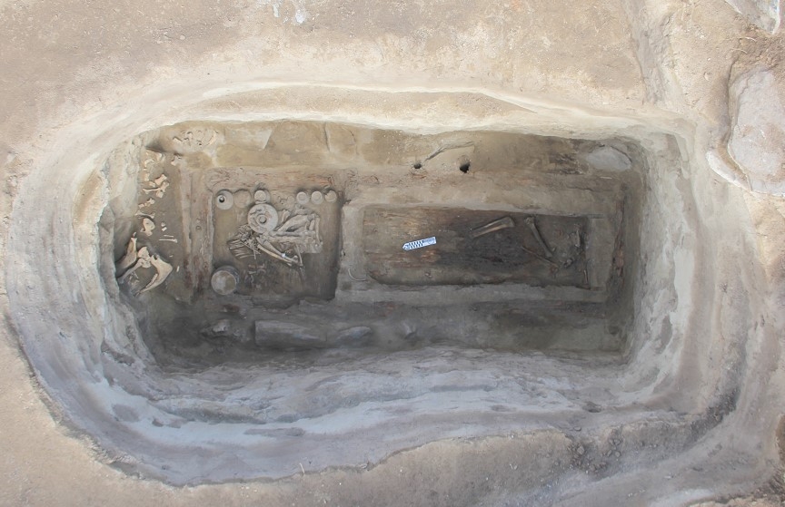몽골 흉노 무덤