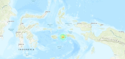 인도네시아 스람섬 앞바다 6.5 강진…쓰나미 가능성 없어