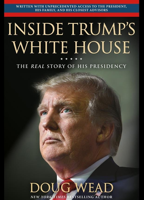 '트럼프의 백악관 안에서' 서적 표지