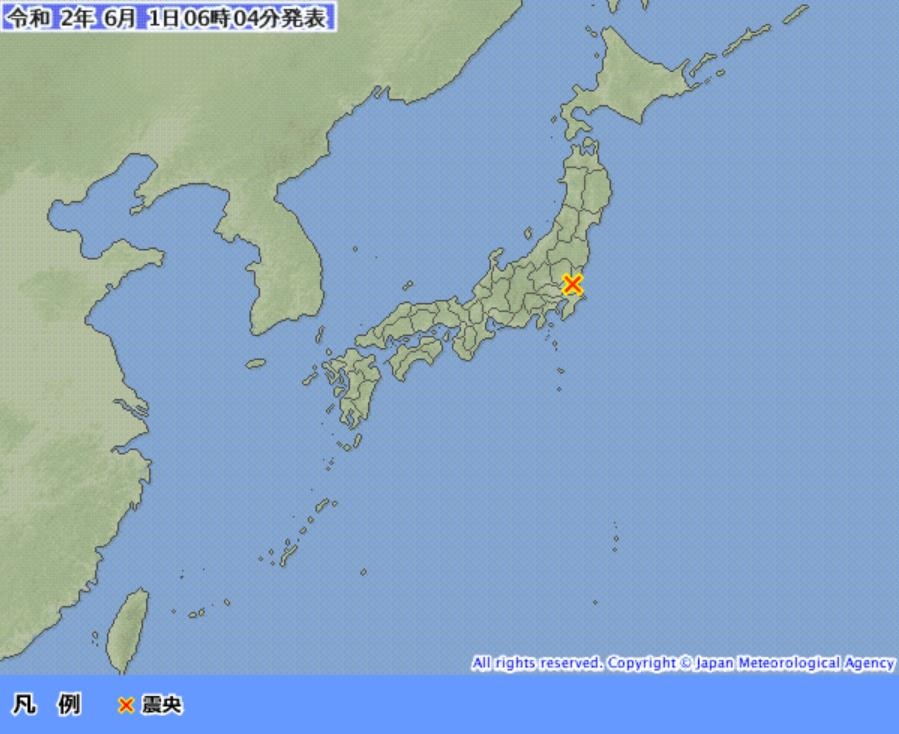 일본 이바라키현서 규모 5.3 지진