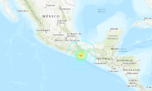 멕시코 남부 규모 7.4 지진
