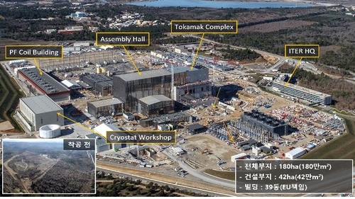 ITER 국제기구 건설 현장