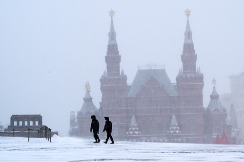 모스크바의 겨울 -러시아 모스크바-