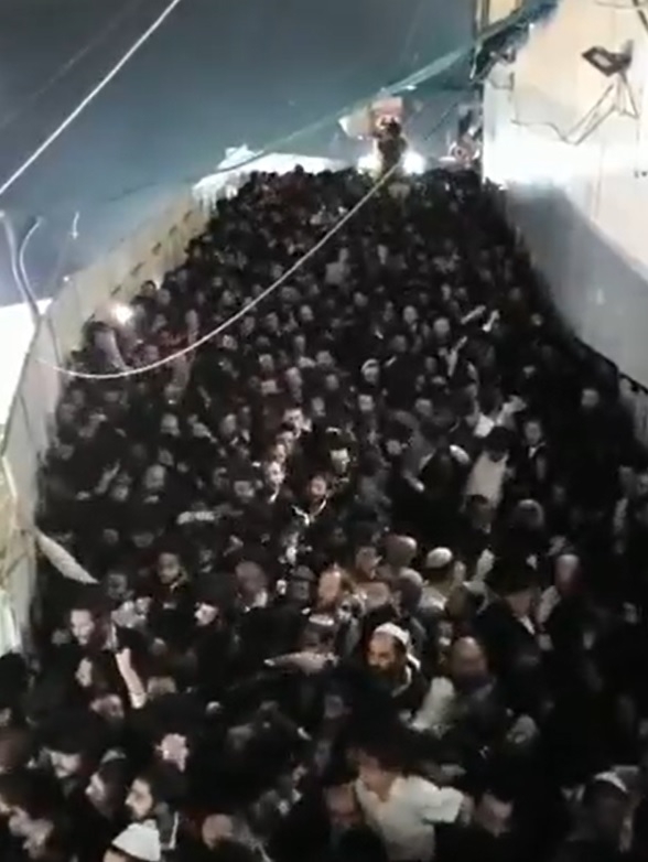 이스라엘 압사 사고 현장