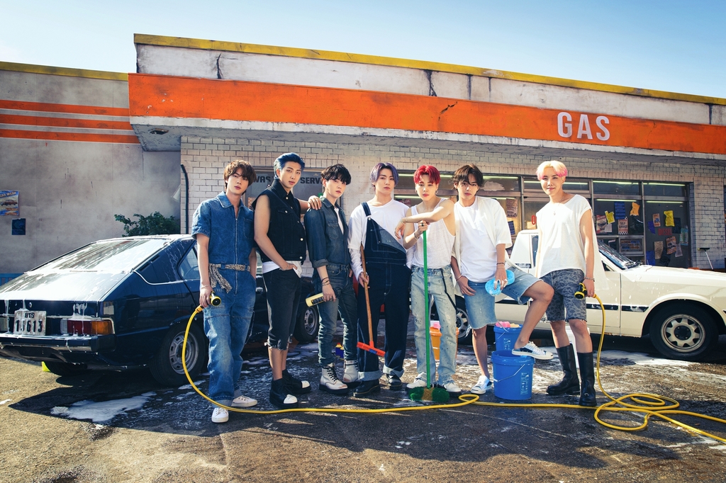 방탄소년단 '버터' 싱글 CD 콘셉트 사진
