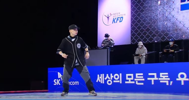 김예리 브레이킹 K 2차 대회 결승전 경기 모습