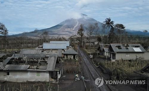 인도네시아 스메루 화산폭발 사망·실종자 50명