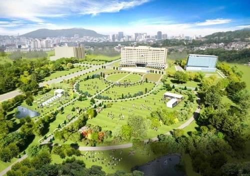 용산 대통령 집무실·시민공원 조감도