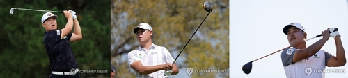 마스터스에 출전하는 임성재, 김시우, 이경훈.
