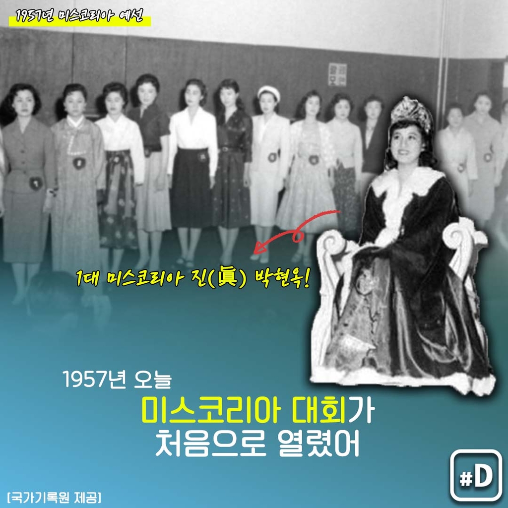 [오늘은] 김성희ㆍ고현정ㆍ이하늬…'스타 산실' 미스코리아 대회 - 2