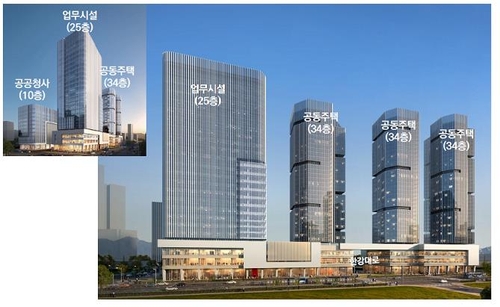 용산 남영동에 34층 공동주택 565세대…동자2구역에 복합시설