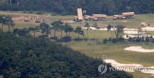 주한미군 사드 기지 [연합뉴스 자료사진]