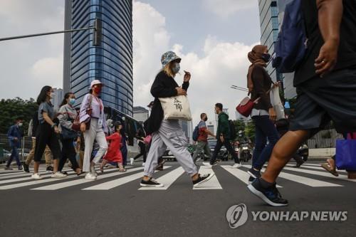 인도네시아 수도 자카르타 시내 모습