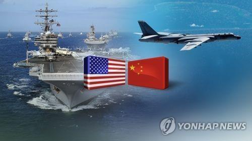 아·태 지역서 미국과 중국간 군사적 긴장감 고조(CG) 