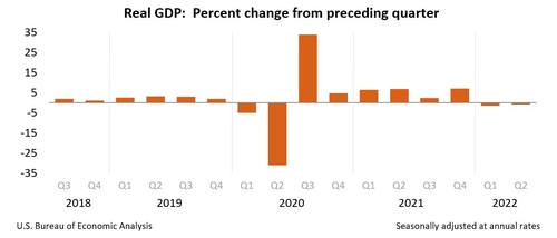 미국 GDP 증가율 그래프