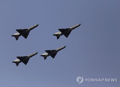 인도 공군의 미그-21 전투기