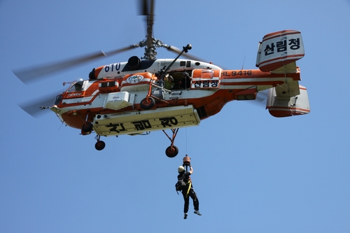 [태풍 힌남노] 피해 예방·복구에 산림 헬기·드론 적극 지원