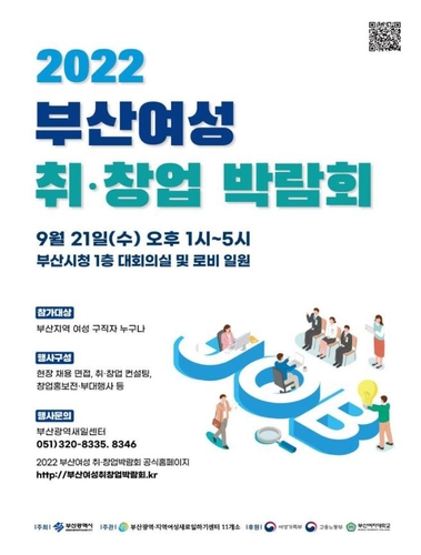 21일 부산 여성 취·창업박람회…41개 업체서 312명 채용