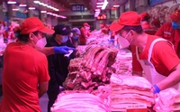 중국, 돼지고기발 인플레 오나…올해 들어 최고가격 기록