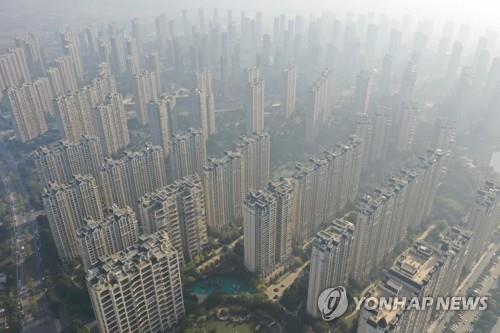 중국의 한 대규모 아파트 단지