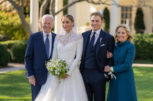 조 바이든 미국 대통령의 손녀 나오미의 백악관 결혼식