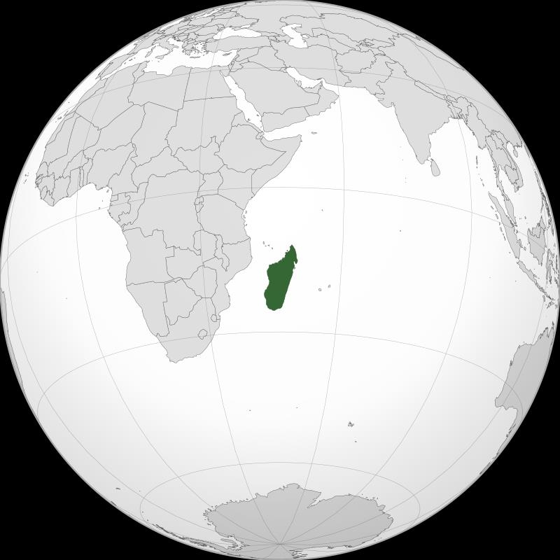 마다가스카르 위치 