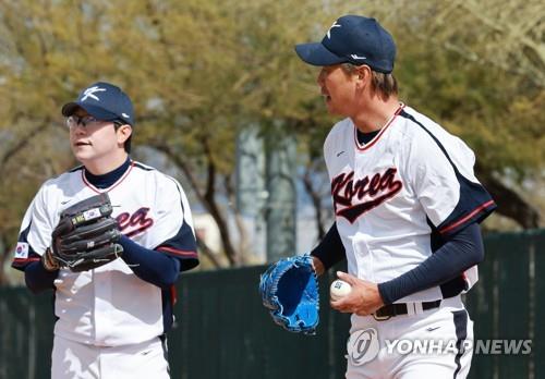 2023 WBC 대표팀에서 함께 했던 양현종과 김광현