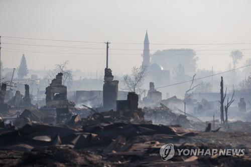 러시아 곳곳서 동시다발 대형산불…인명피해 등 속출