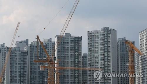 서울의 한 재건축 공사 현장