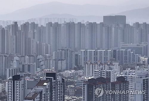 서울시내 아파트 단지 모습 [연합뉴스 자료사진]