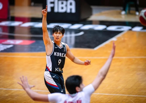 한국 18세 이하 농구대표팀 손유찬 