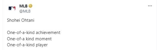 오타니의 50-50 달성 순간 캐스터의 코멘트